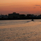 京浜島の夕暮どき