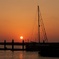 宜野湾マリーナの夕陽