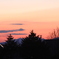 北海道の夕日