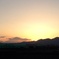 夕日の富士