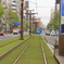 路面電車のある街並み