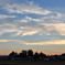 田舎の夕暮れ