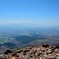うっすらと根子岳、阿蘇山