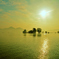 夢幻の朝  琵琶湖