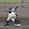 三塁側スタンド 最前列からの撮影①