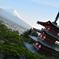 新倉浅間神社からの富士山