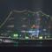 夜に輝く日本丸