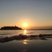 江ノ島の夕陽