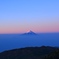 雲海に浮かぶ紅富士