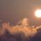 太陽と雲
