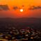 『富山』 散居村の夕日