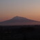 岩木山　夕焼け