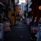 平日の裏通り
