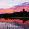 初夏の夕景