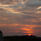 雨上がりの夕焼け