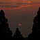 六甲山　夕日