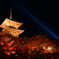 晩秋の清水寺