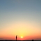 夕焼けアングラー