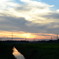 日曜の夕方