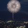 長岡花火６　白菊　追悼と復興