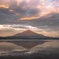 山中湖にて