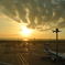 羽田空港の朝