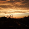 夕日