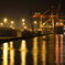 Night view of the wharf