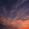 夕焼けお空に茜雲