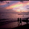 it became dark, I go home