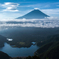 峠の朝