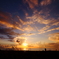 秋の夕焼け I