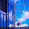 tower in  blue