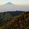 秋嶺の朝