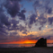 稲佐の浜夕景。