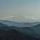 御嶽山へ連なる山並み