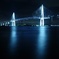夜の新湊大橋