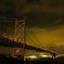 真夜中の本四連絡橋