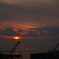 知床の夕日