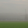 印旛沼・風車　- 霧中の風車 -