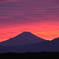 秋の夕景