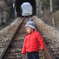 子と線路