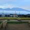 浅間山と秋の風情