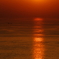静かな夕日