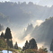ファンキーでハイキーな光芒（古志高原）
