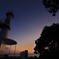 薩摩半島最南端の夕暮れ