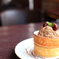 栗のスフレパンケーキ