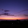 播磨灘の夕焼け