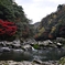 長門峡の紅葉