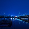 多摩川大師橋の夜景